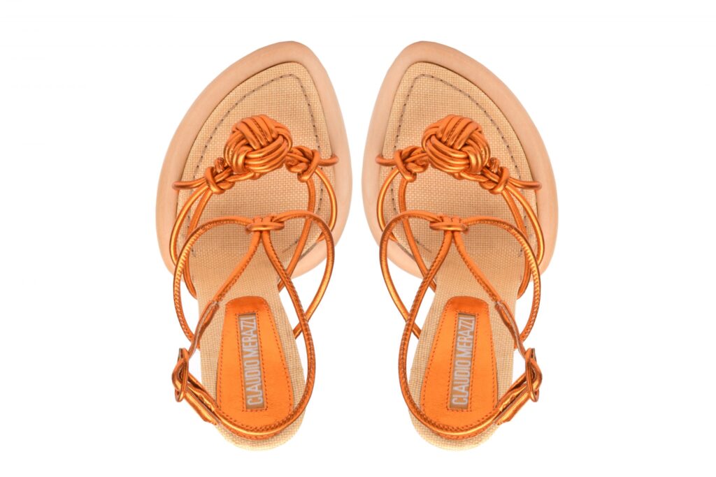 Claudio Merazzi - Tokyo Sandal - Arancio