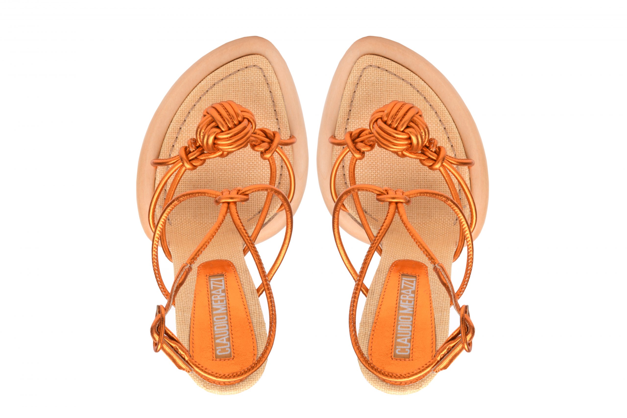 Claudio Merazzi - Tokyo Sandal - Arancio - Image 5