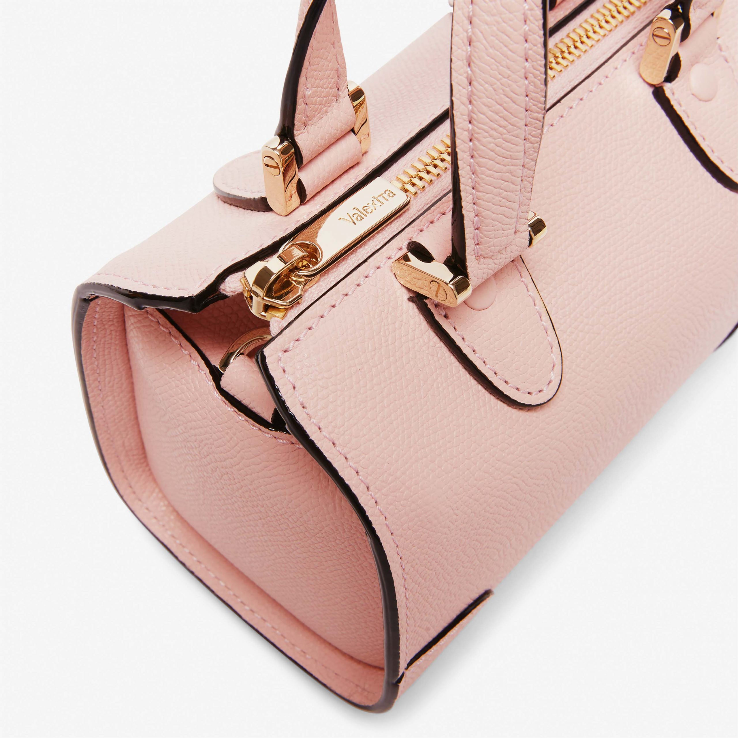 Valextra - Babila Crossbody Micro Bag Peonia - Image 3