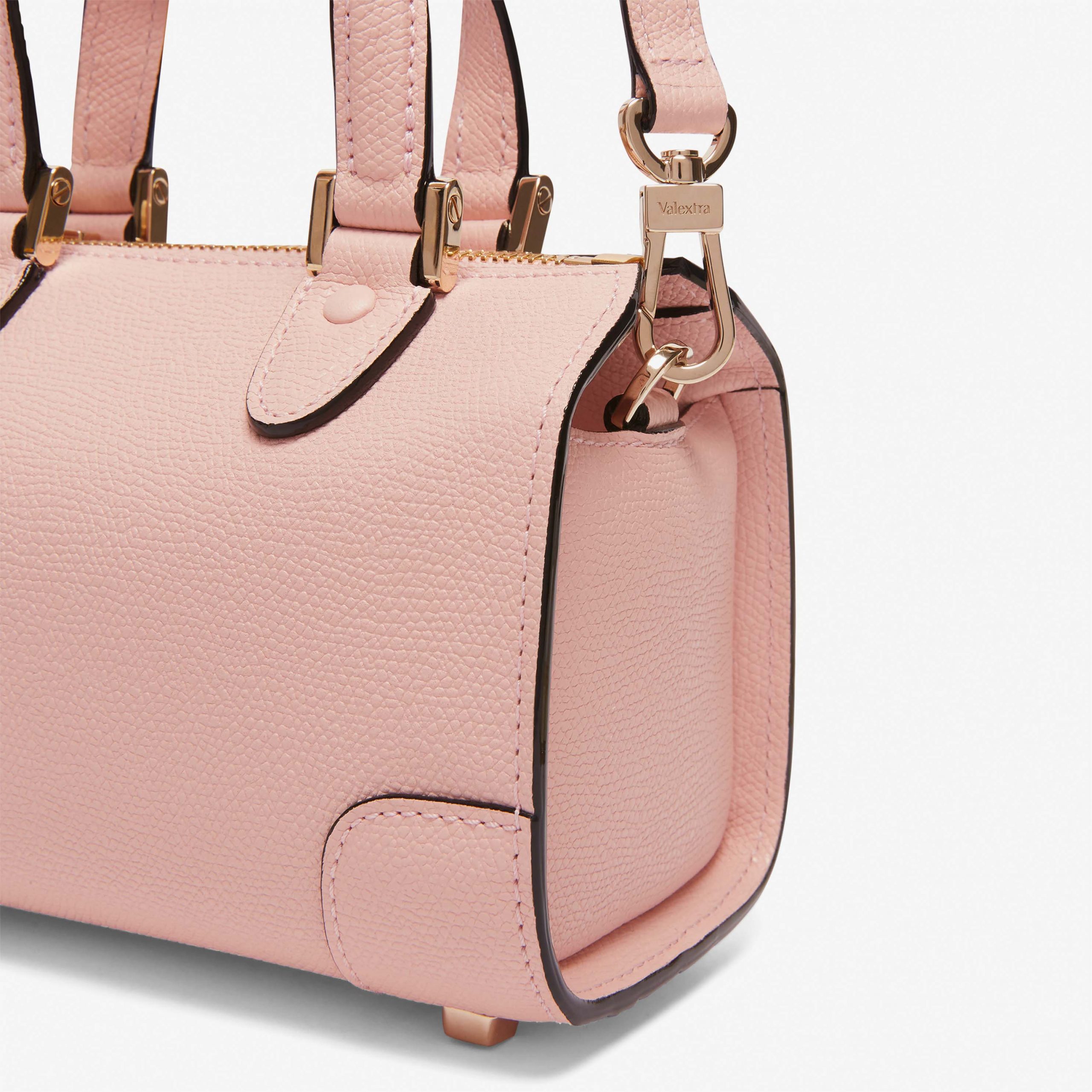 Valextra - Babila Crossbody Micro Bag Peonia - Image 4