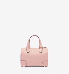 Valextra - Babila Crossbody Micro Bag Peonia - Image 6