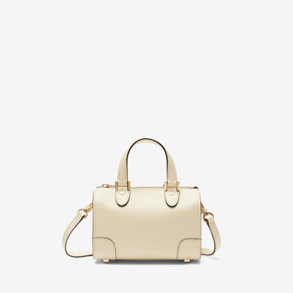 Valextra - Babila Crossbody Micro Bag Pergamena