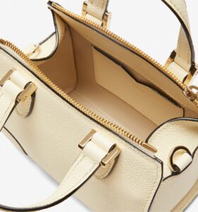 Valextra - Babila Crossbody Micro Bag Pergamena - Image 3