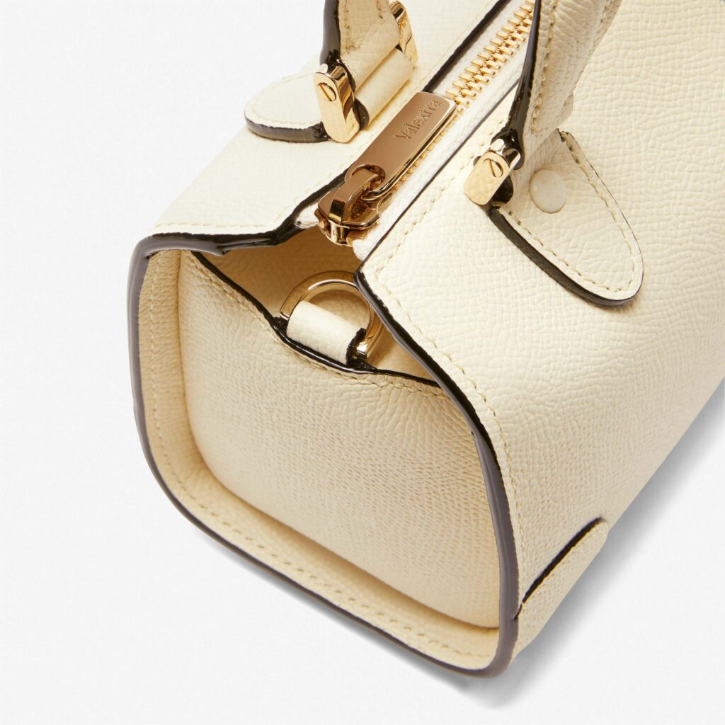 Valextra - Babila Crossbody Micro Bag Pergamena