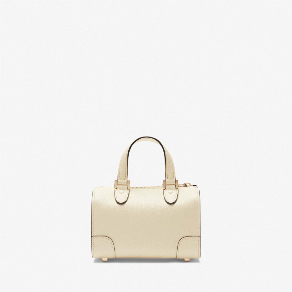 Valextra - Babila Crossbody Micro Bag Pergamena