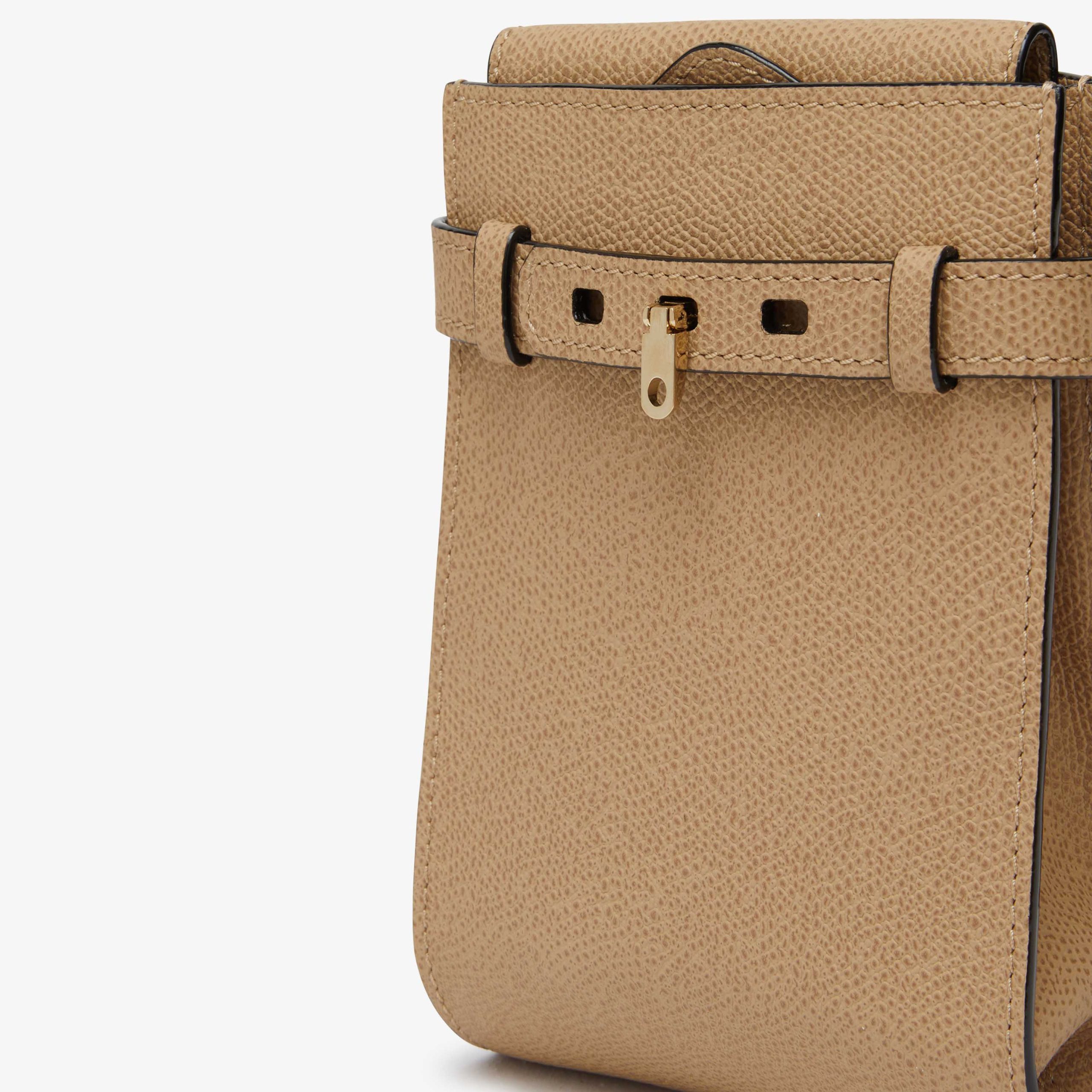 Valextra - Brera B Slim Crossbody Bag - Beige Cachemire - Image 5