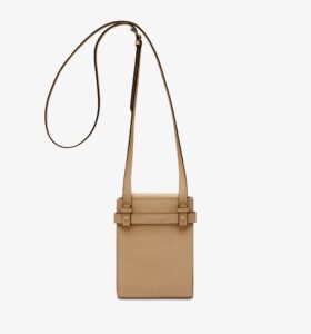 Valextra - Brera B Slim Crossbody Bag - Beige Cachemire - Image 6