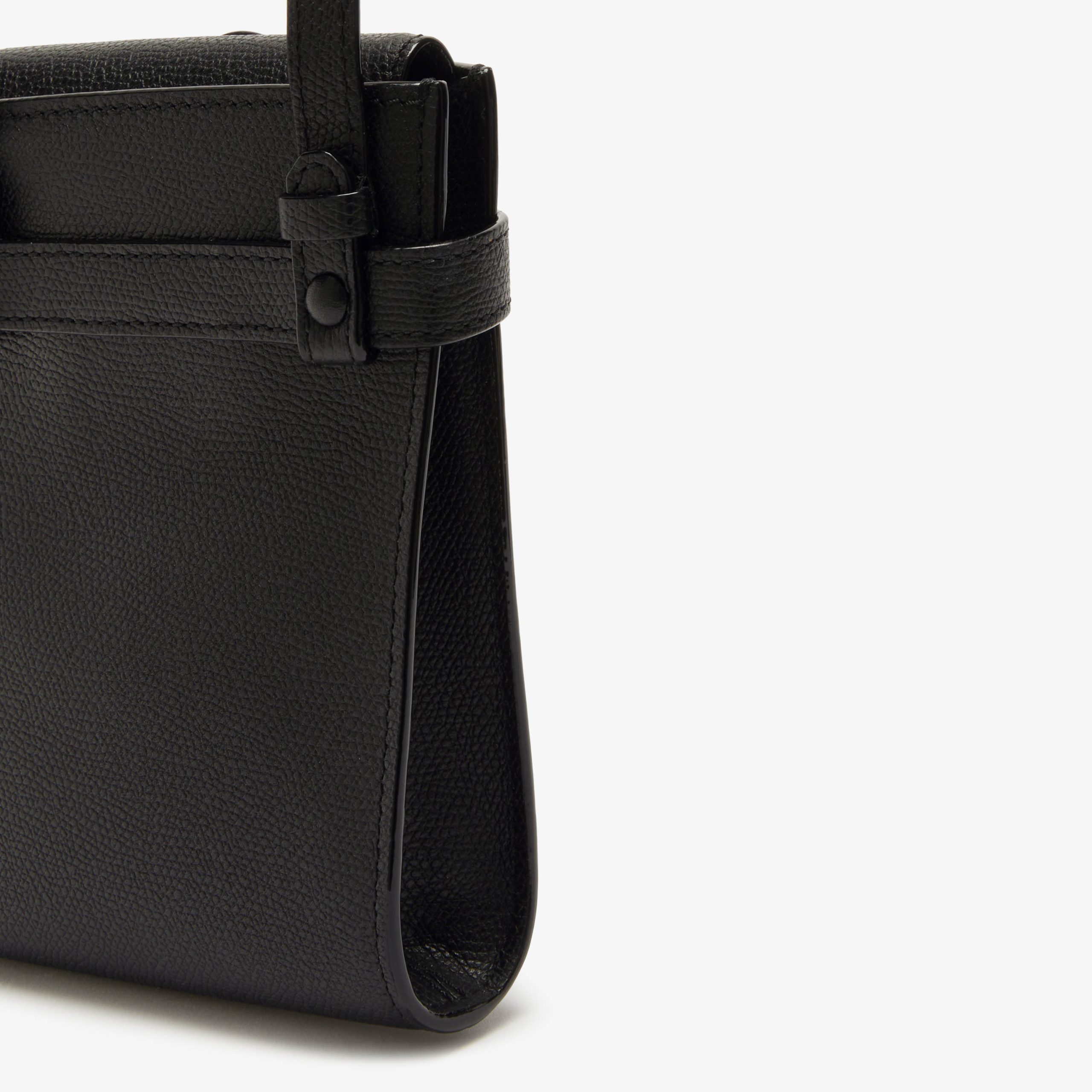 Valextra - Brera B Slim Crossbody Bag - Black - Image 4