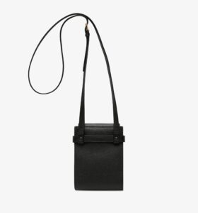 Valextra - Brera B Slim Crossbody Bag - Black - Image 6