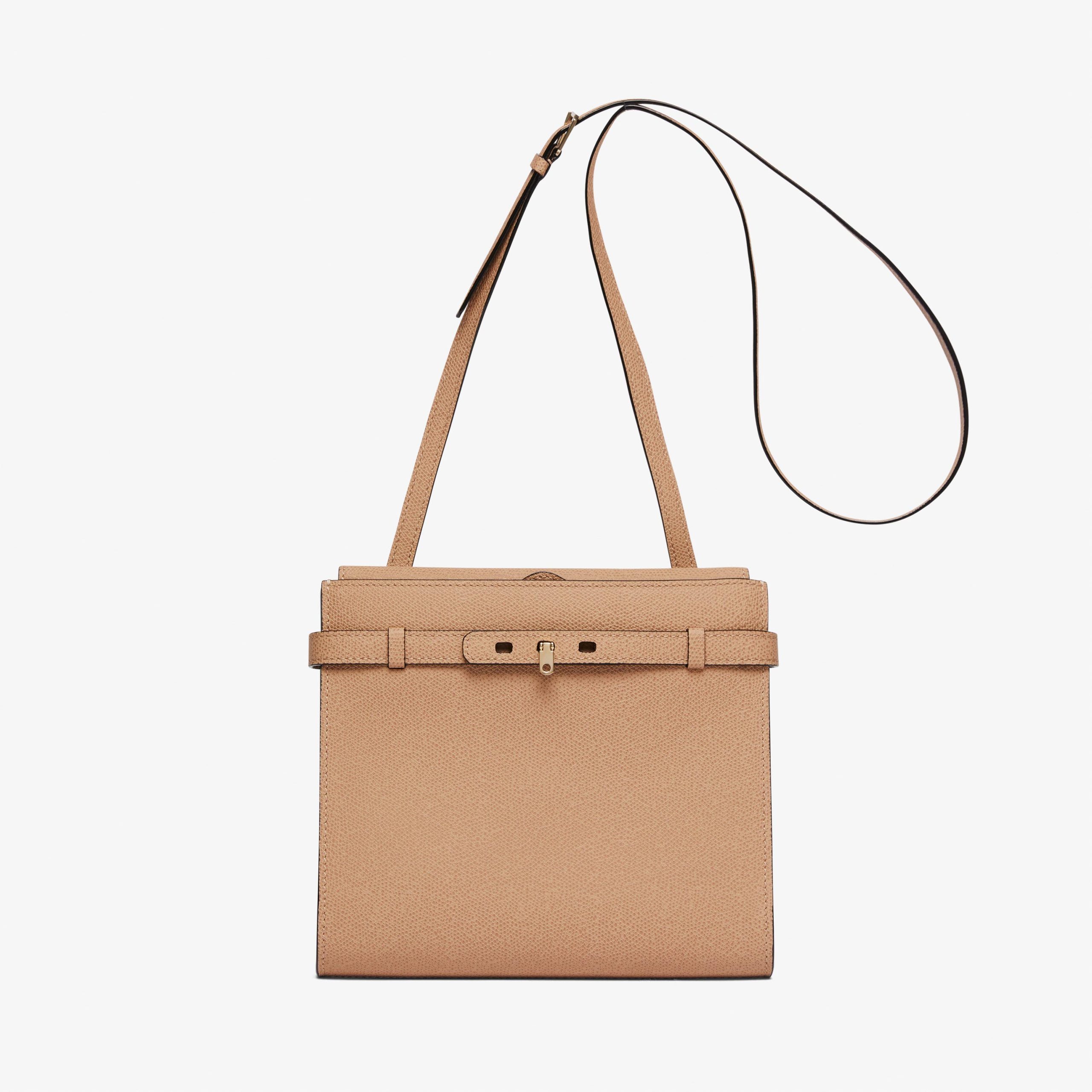 Valextra - Brera B Crossbody Bag - Cachemire Beige - Image 2