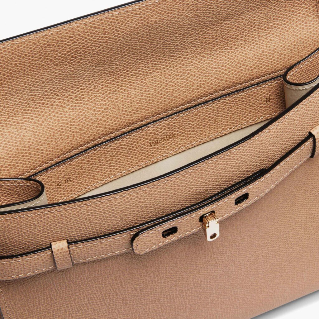 Valextra - Brera B Crossbody Bag - Cachemire Beige