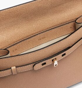 Valextra - Brera B Crossbody Bag - Cachemire Beige - Image 3