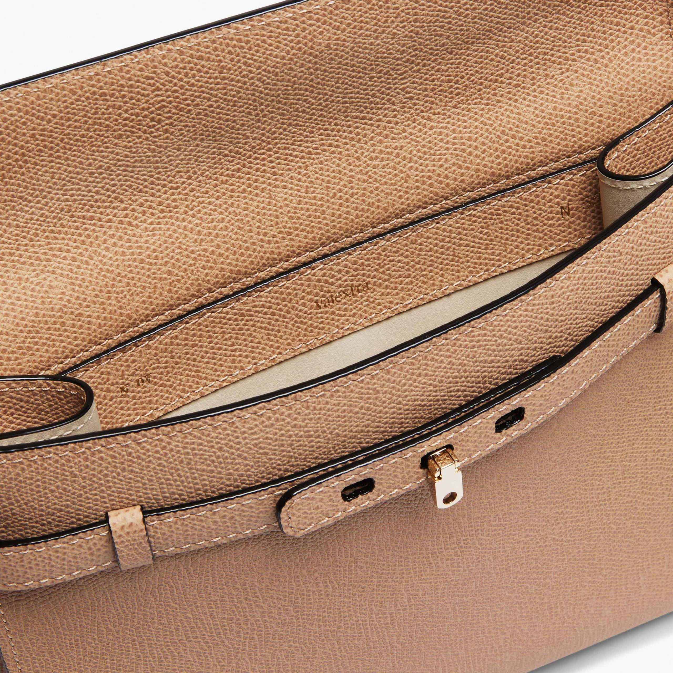 Valextra - Brera B Crossbody Bag - Cachemire Beige - Image 3