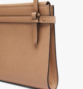 Valextra - Brera B Crossbody Bag - Cachemire Beige - Image 4