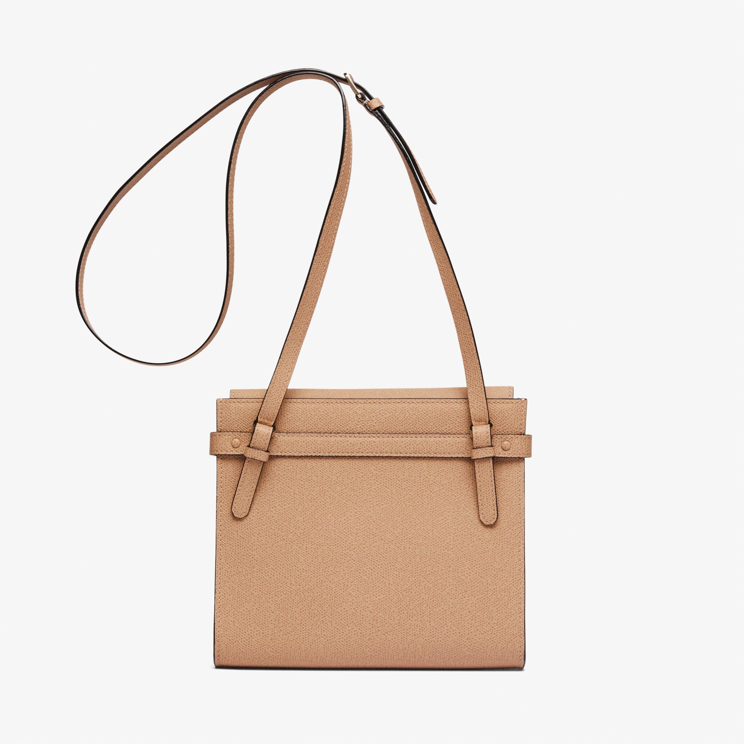Valextra - Brera B Crossbody Bag - Cachemire Beige - Image 6