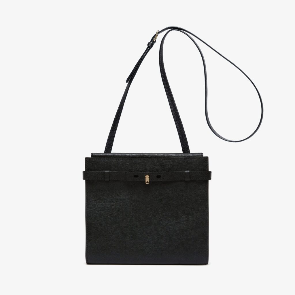 Valextra - Brera B Crossbody Bag - Black