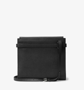 Valextra - Brera B Crossbody Bag - Black - Image 5