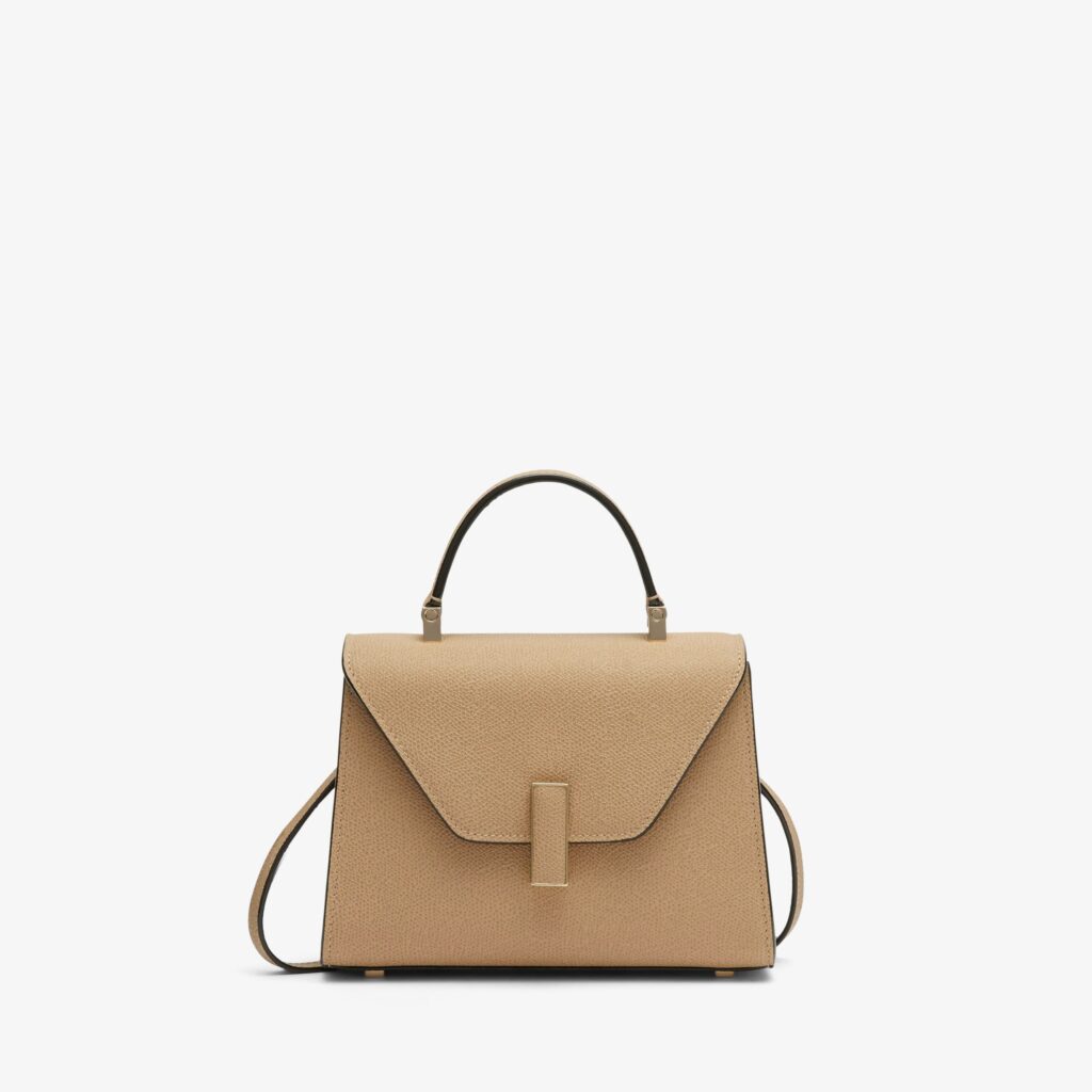 Valextra - Iside Micro Beige Chachemire