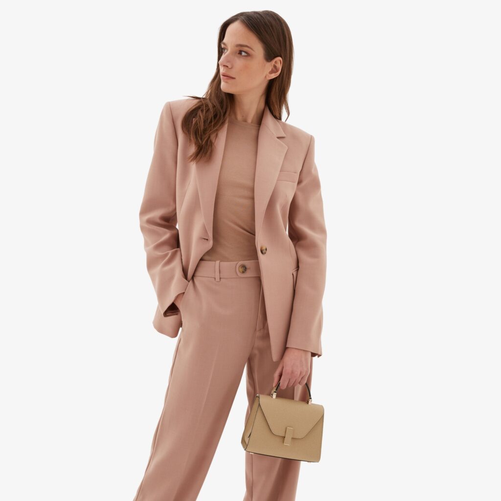 Valextra - Iside Micro Beige Chachemire