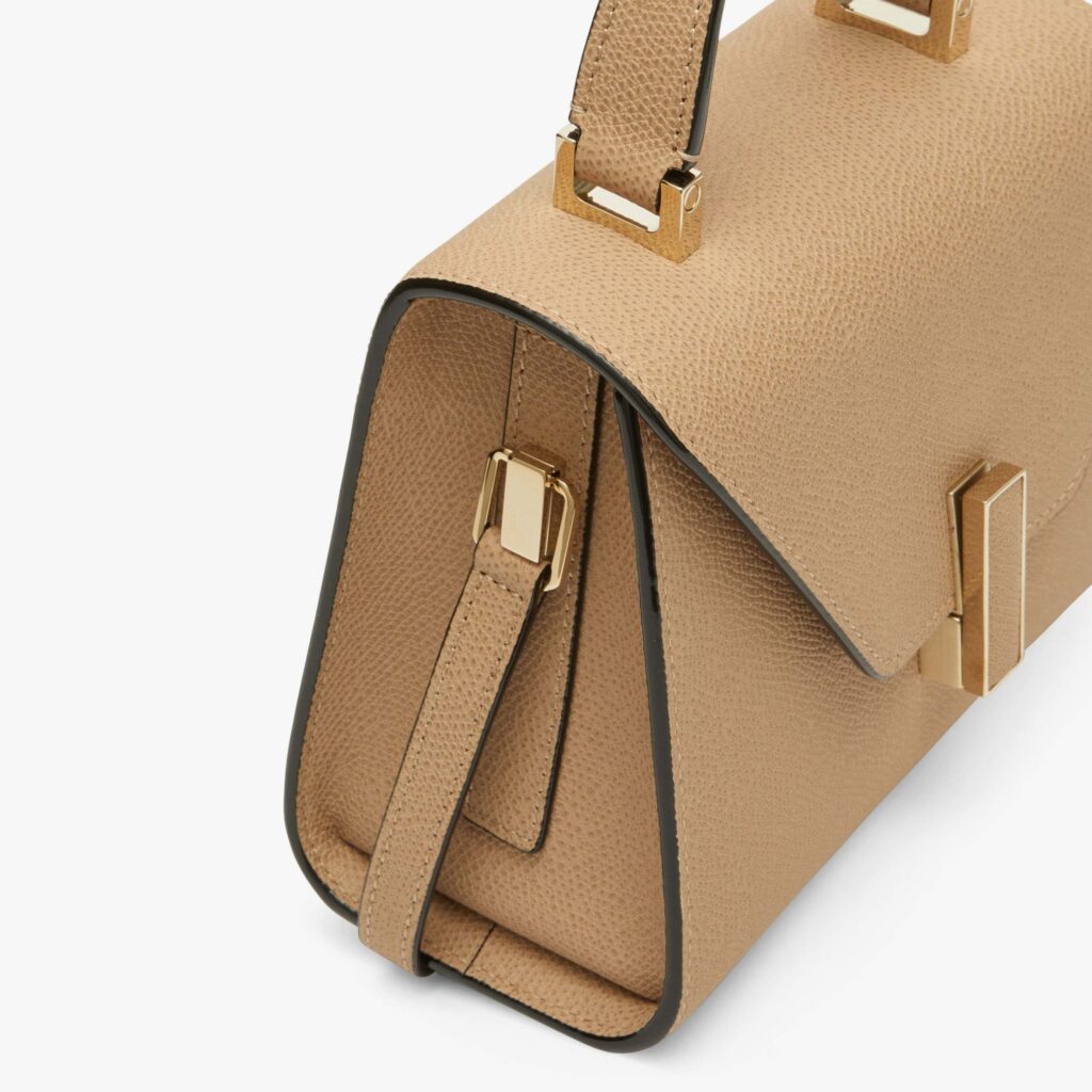 Valextra - Iside Micro Beige Chachemire