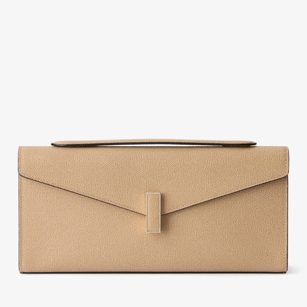 Valextra - Iside Clutch - Beige Chachemire