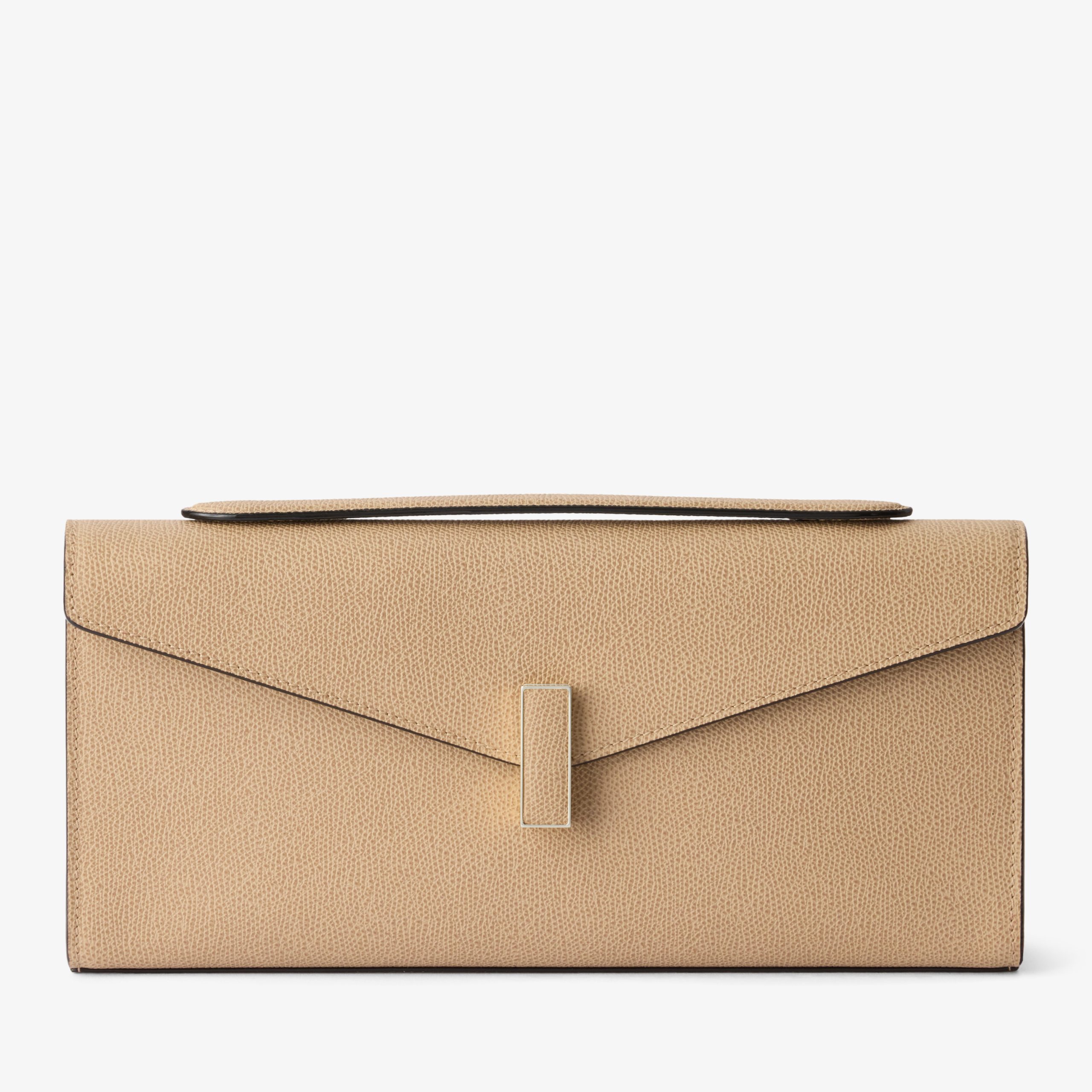 Valextra - Iside Clutch - Beige Chachemire - Image 1