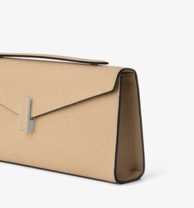Valextra - Iside Clutch - Beige Chachemire - Image 4