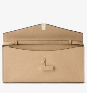 Valextra - Iside Clutch - Beige Chachemire - Image 8