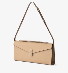 Valextra - Iside Clutch - Beige Chachemire - Image 5