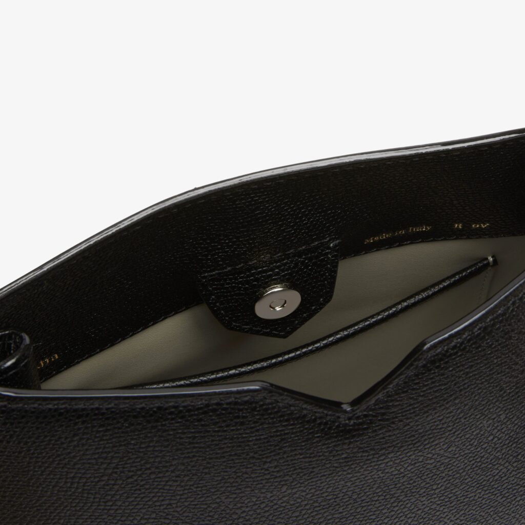 Valextra - Hobo Mini - Black