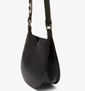 Valextra - Hobo Mini - Black - Image 5