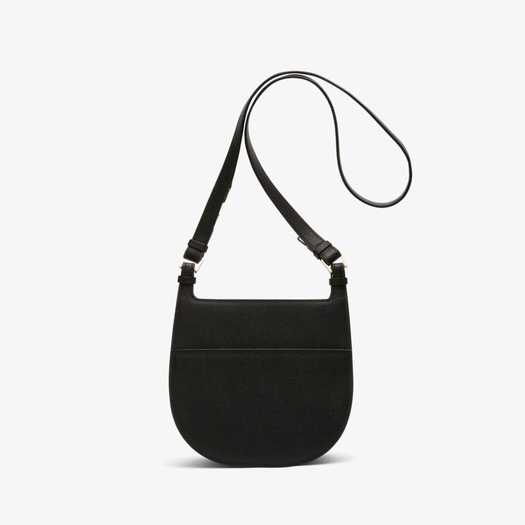 Valextra - Hobo Mini - Black