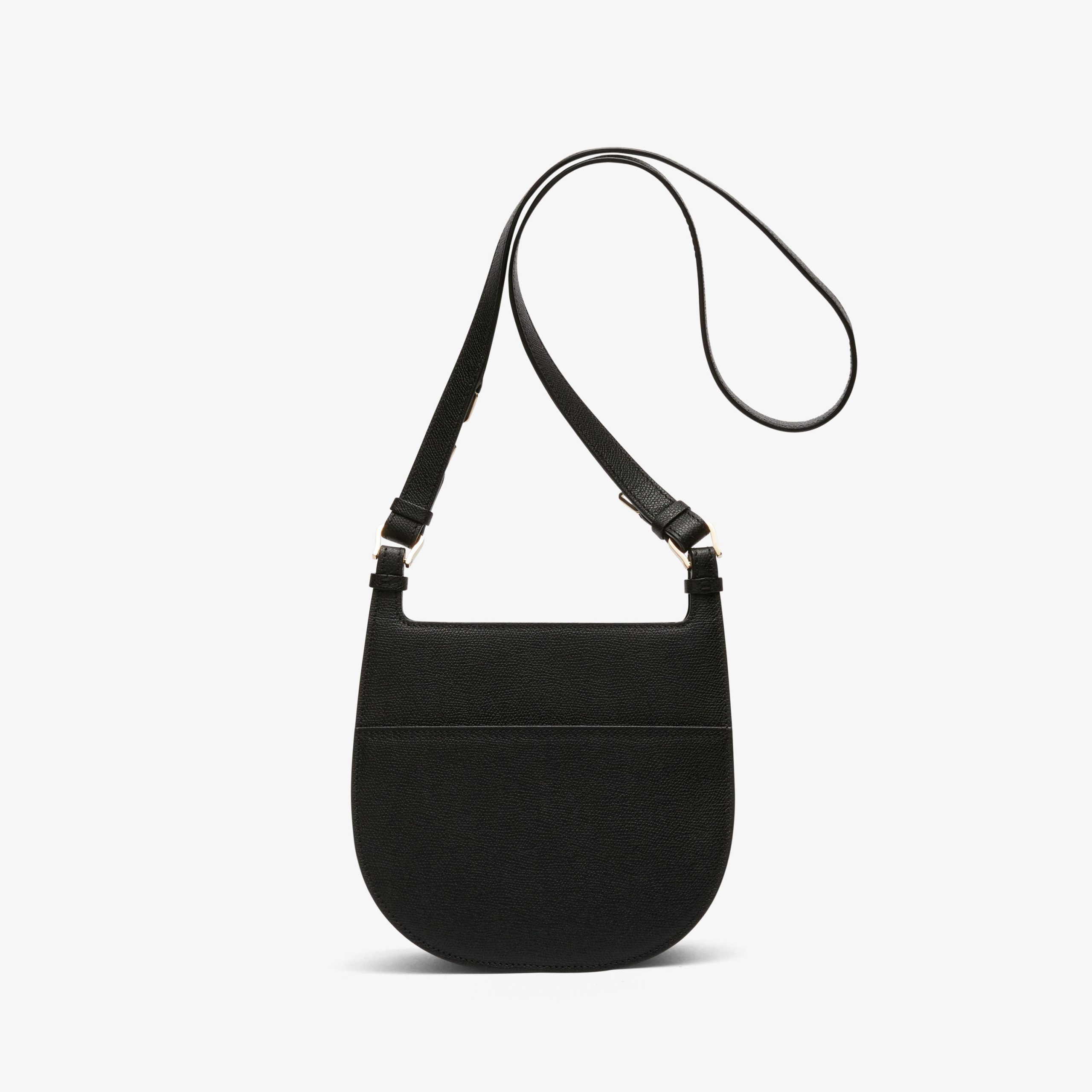 Valextra - Hobo Mini - Black - Image 6
