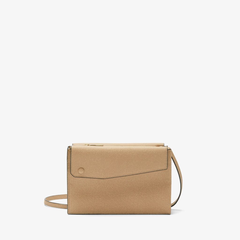 Valextra - Trio Crossbody - Cachemire Beige