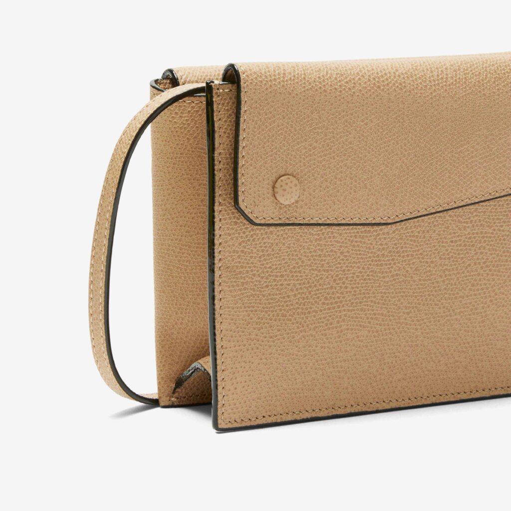Valextra - Trio Crossbody - Cachemire Beige