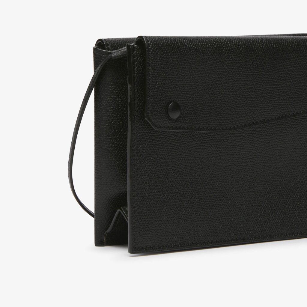 Valextra - Trio Crossbody - Black