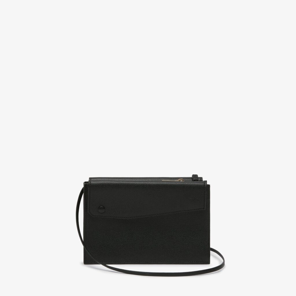 Valextra - Trio Crossbody - Black