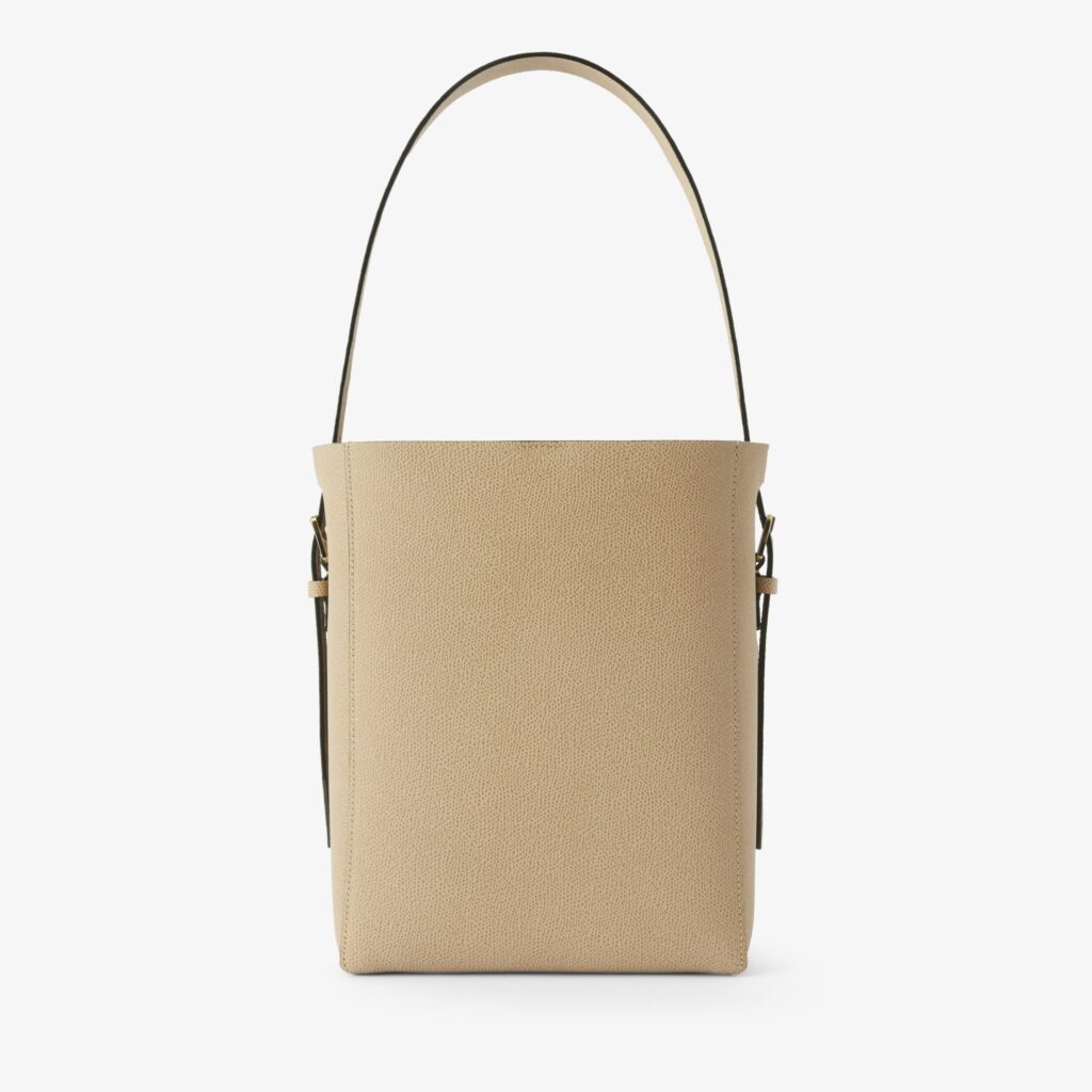 Valextra - Soft Bucket Mini Bag - Beige Chachemire