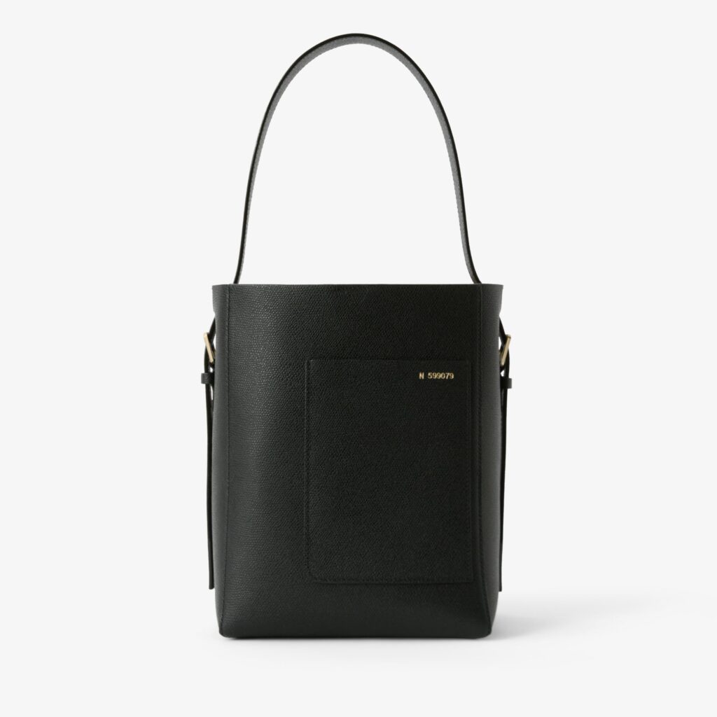 Valextra - Soft Bucket Mini Bag - Black