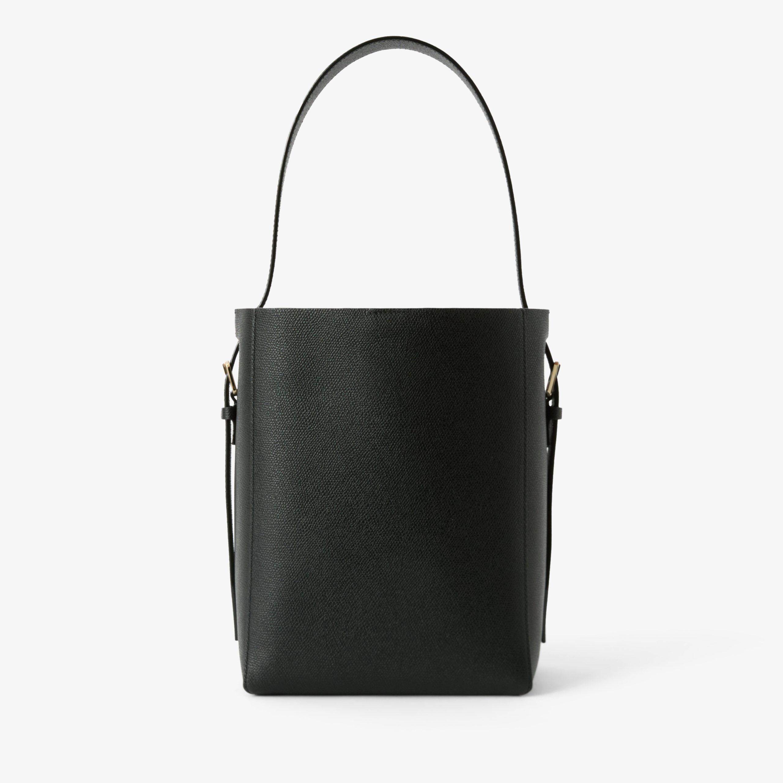 Valextra - Soft Bucket Mini Bag - Black - Image 5