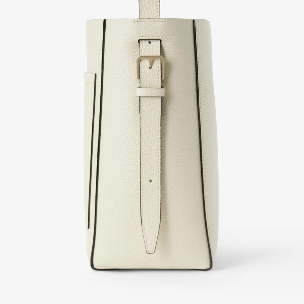 Valextra - Soft Bucket Mini Bag - Pergamena