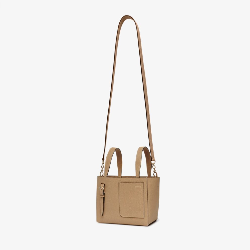 Valextra - Soft Bucket Micro Bag - Beige Cachemire