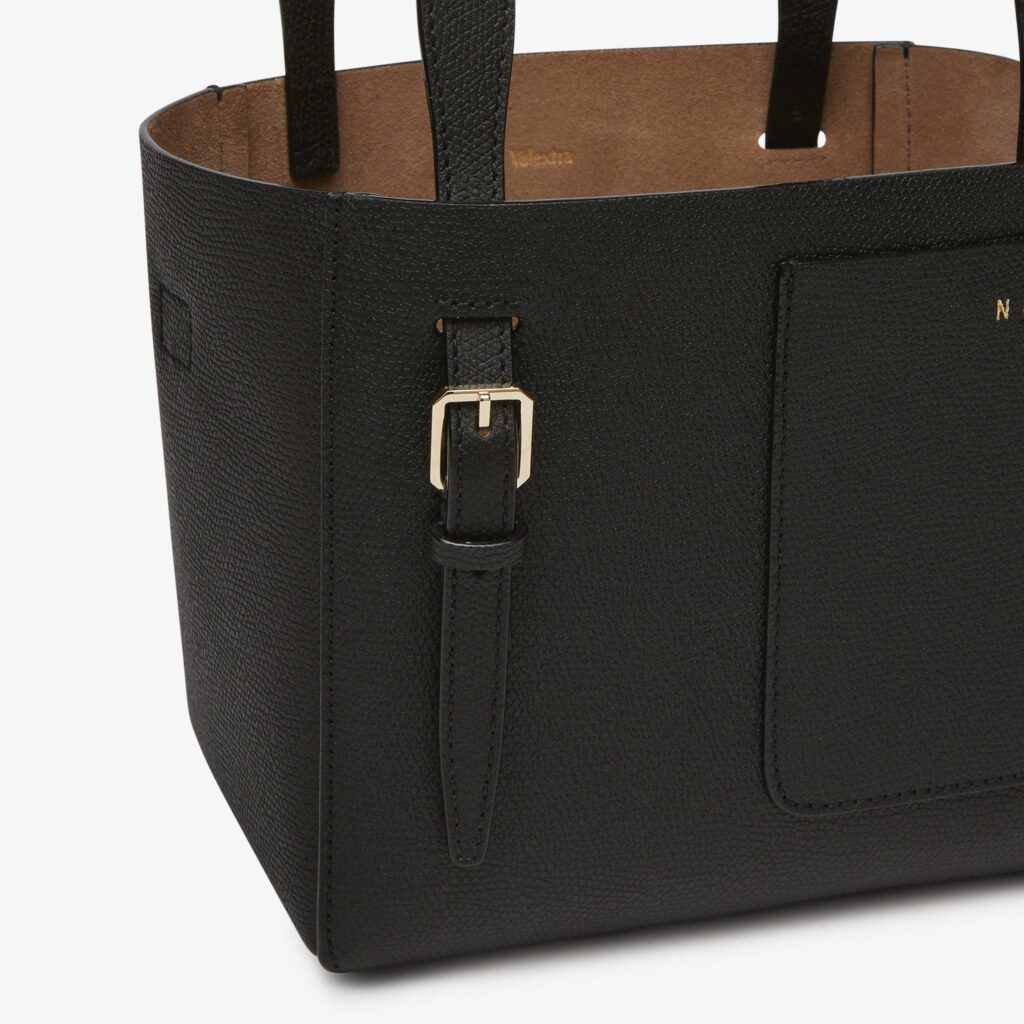 Valextra - Soft Bucket Micro Bag - Black