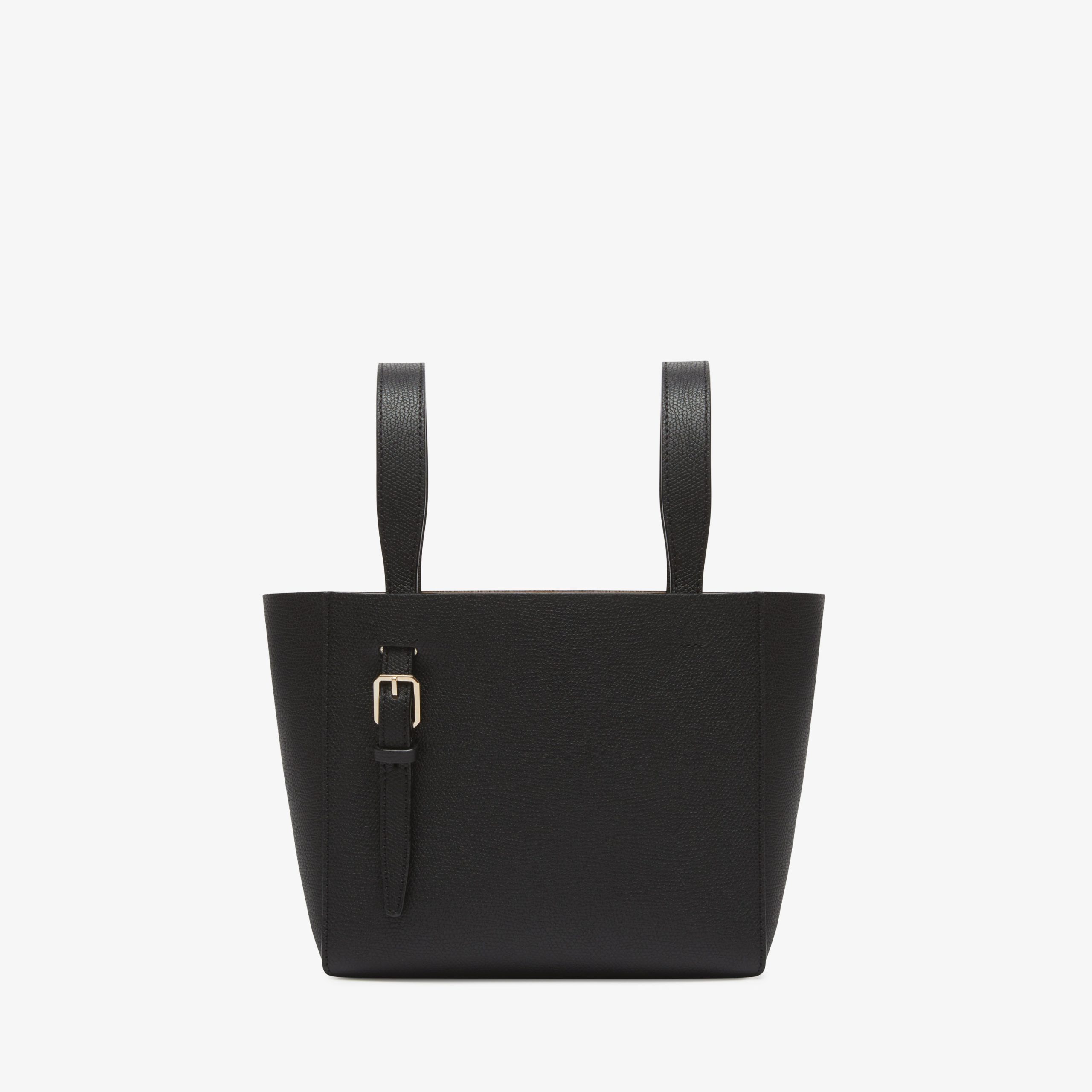 Valextra - Soft Bucket Micro Bag - Black - Image 6