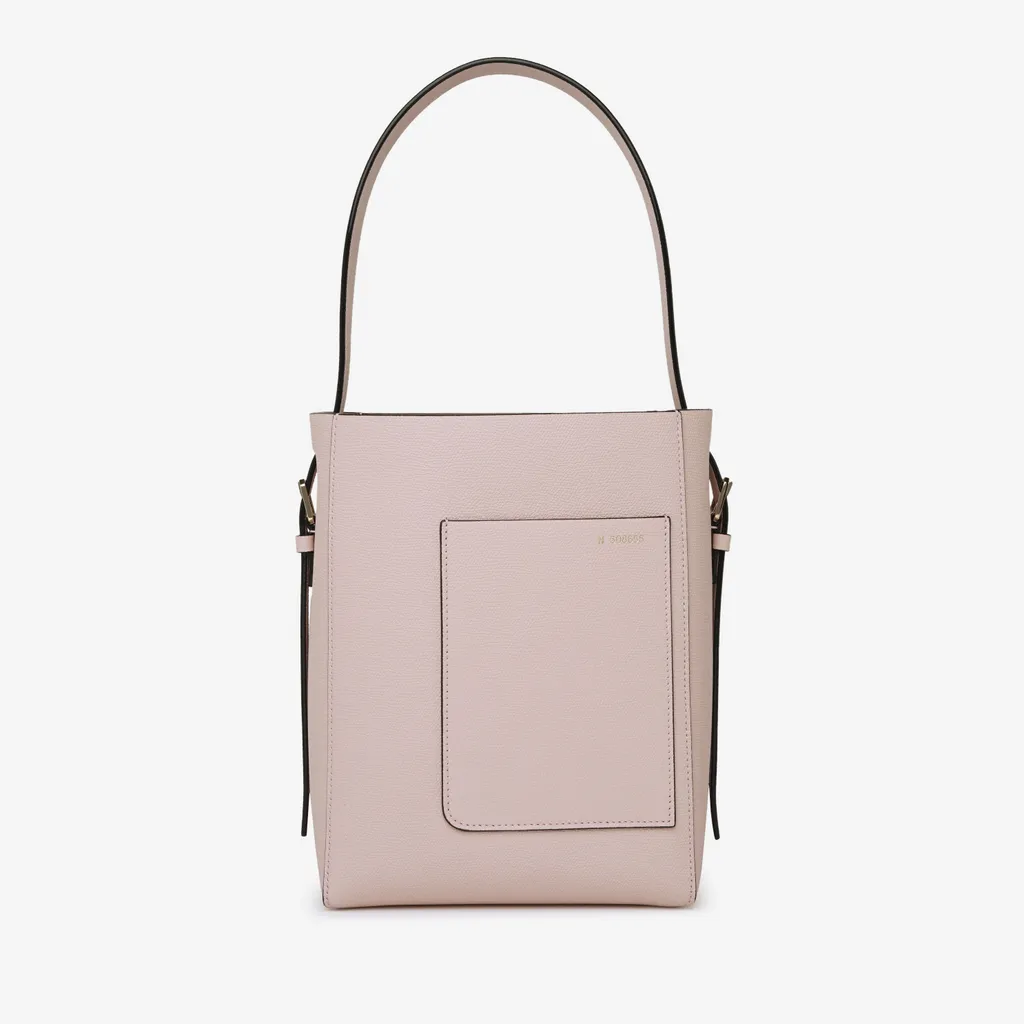 Valextra - Soft Bucket Mini Bag - Peonia