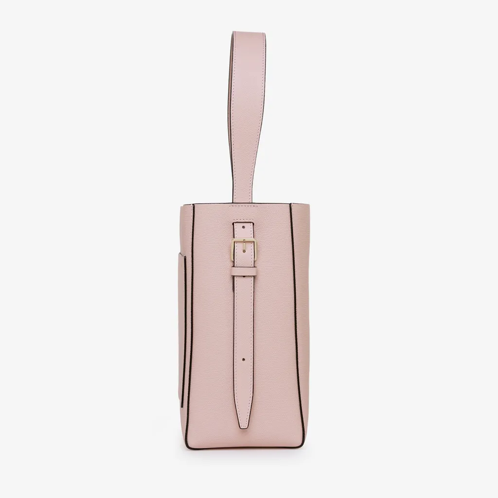 Valextra - Soft Bucket Mini Bag - Peonia