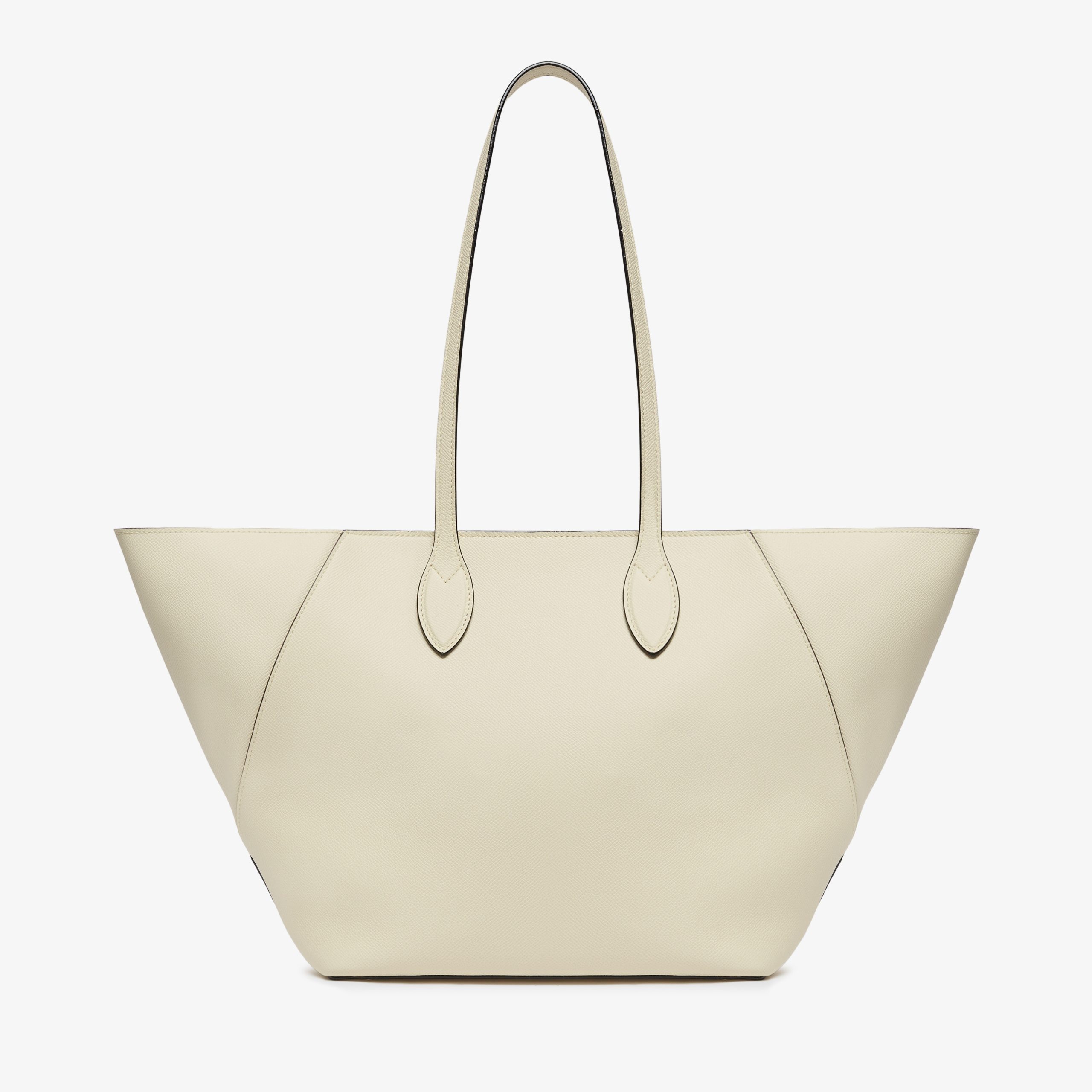 Valextra - Vivi Shopping Medium Bag - Pergamena - Image 3