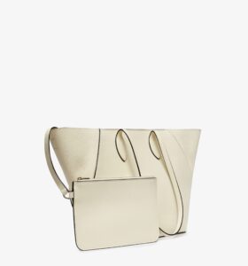 Valextra - Vivi Shopping Medium Bag - Pergamena - Image 4