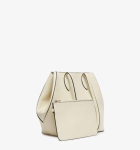 Valextra - Vivi Shopping Medium Bag - Pergamena - Image 5
