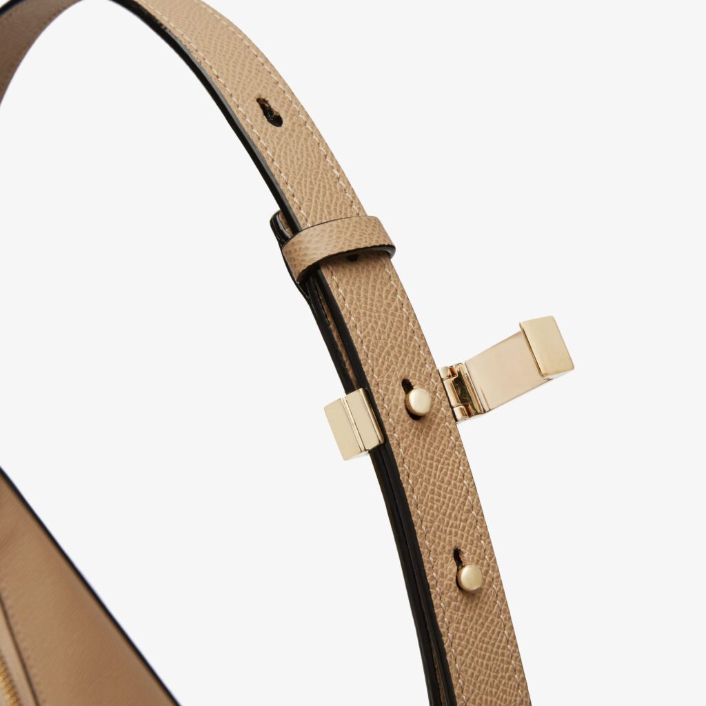 Valextra - Vivi Hobo Bag - Beige Cachemire